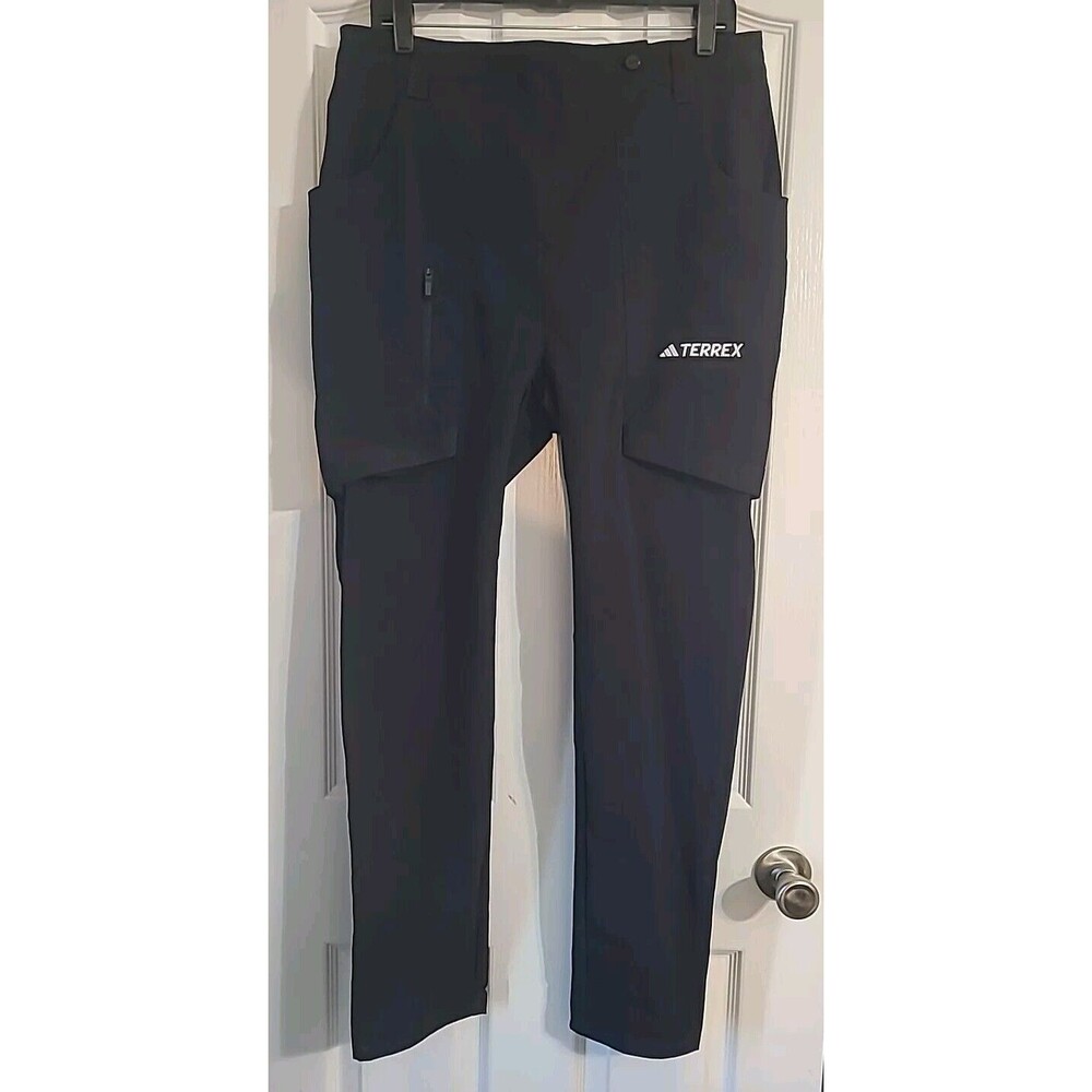 Adidas Terrex Xperior Women's Size Large Black Hiking Trail Outdoor Pants IB1107